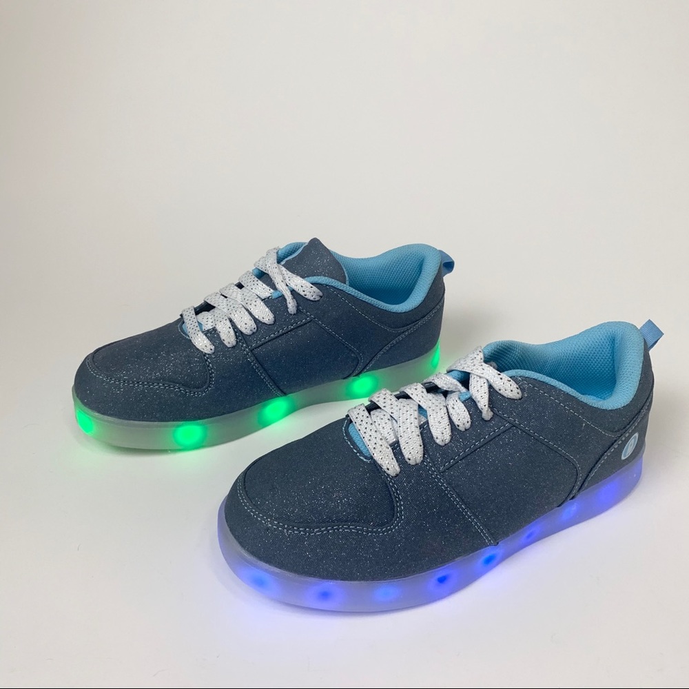 Flashlights Women’s Rechargeable Light Up Multi-Color Sneakers Size 6